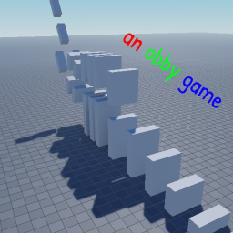 an obby game