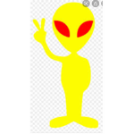 Yellow aliens group