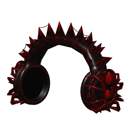 Red Spider Headphones Roblox item