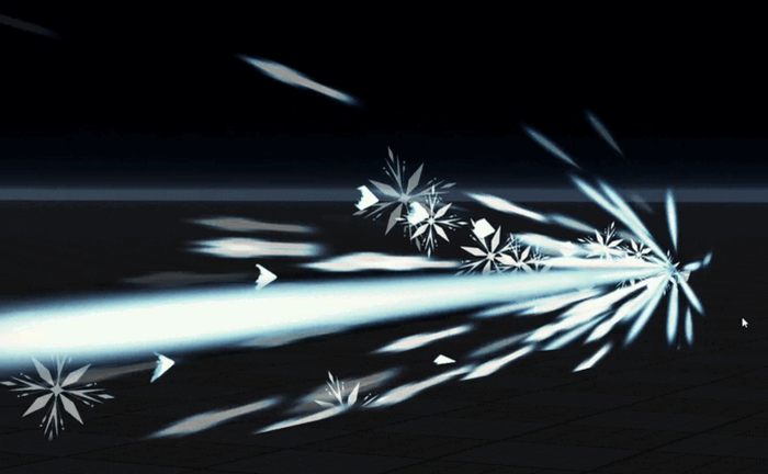 Frost Arrow Combat VFX preview 1