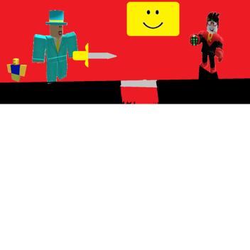 Sword fight above the lava (COLLAB UPDATE)