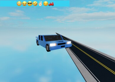 Drive trough the infinite Road With A Race car!