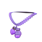 BOXING Amethyst Chain