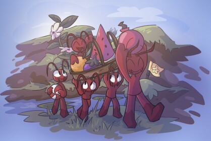 Be an ant - easy obby!