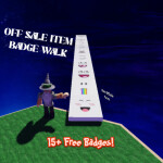 Offsale Face Badge Walk