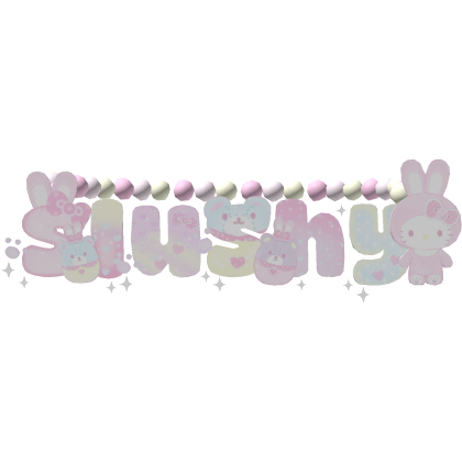 ⊹ ︵‿ . ୨୧  slushy bunny necklace thumbnail