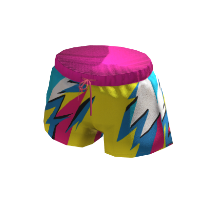 Sporty Neon Shorts - DRESSX thumbnail