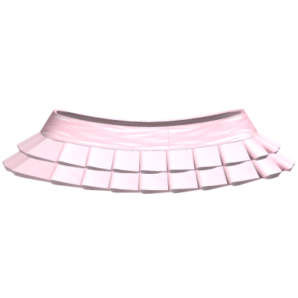 Pastel Pink Gothic Layered Pleated Skirt Roblox item