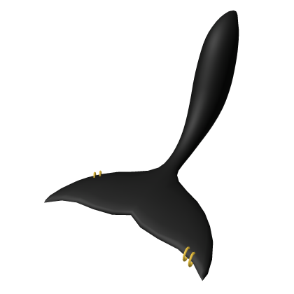Orca Tail w gold piercings
