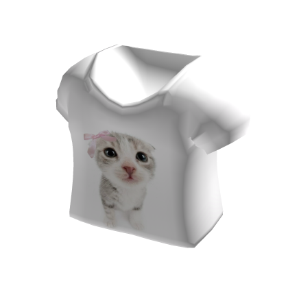 ♡ silly baby cat tshirt