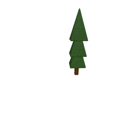 Kinda low poly tree