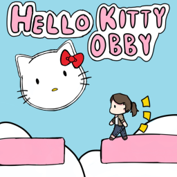 Hello Kitty Obby!! [45+ STAGES]