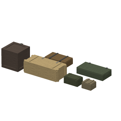 💰 Military Crates 285 Low Poly FPS Weapons and 