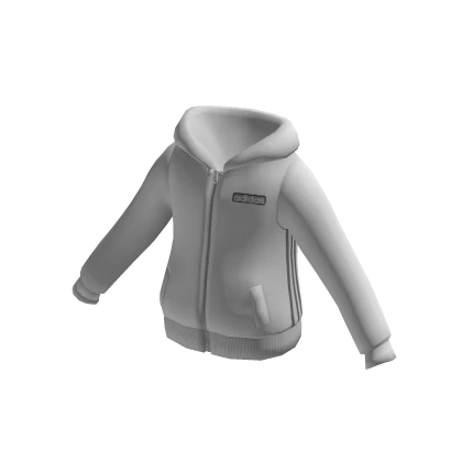 adidas White Classic Brand Hoodie hood down Roblox Item Rolimon s