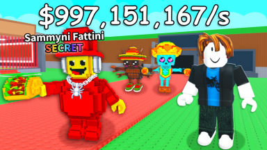 Roblox game thumbnail: Steal a Brainrot