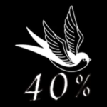 - 40% -