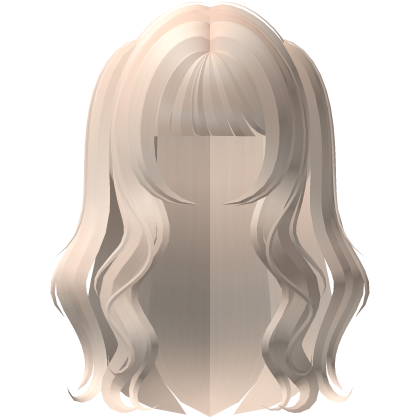 ♡: Adorable Cutesy Long Wavy Hair in Pale blonde