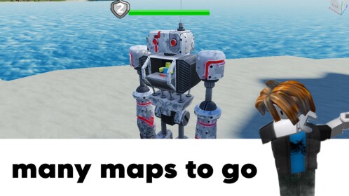 Robot island game