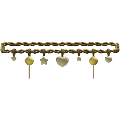 Gold Yellow Candy Belt Roblox item