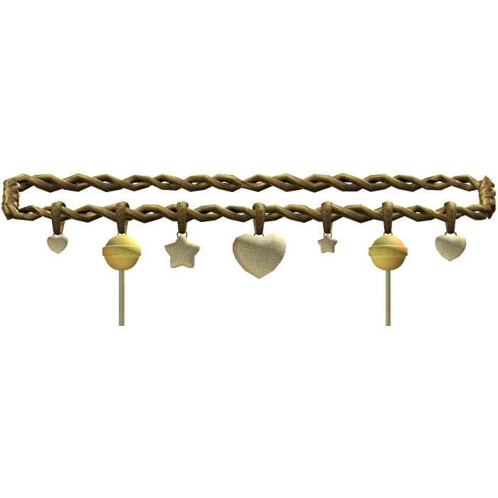 Gold Yellow Candy Belt
