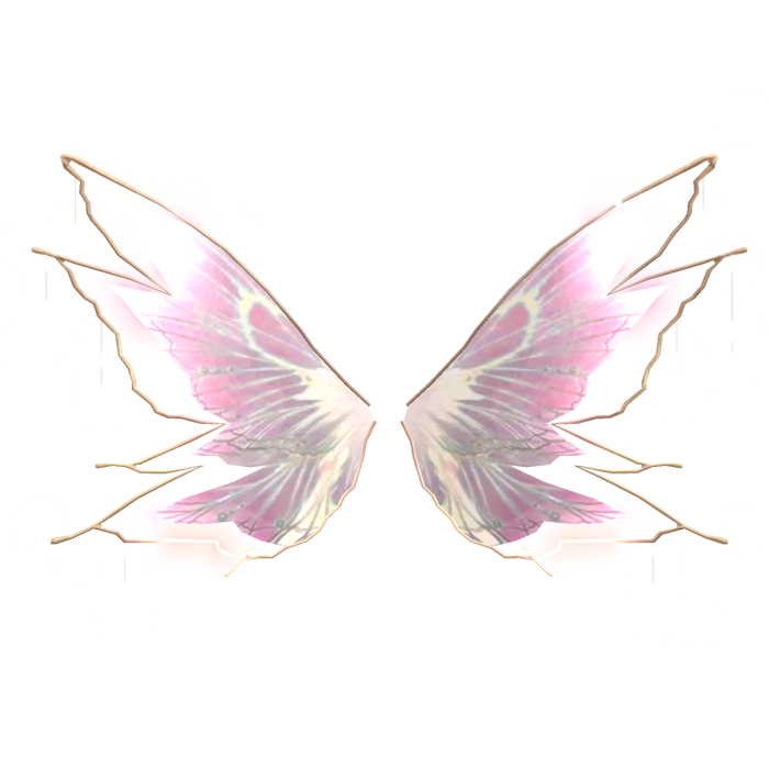 ❀ (EMISSIVE) whimsical glowing fairy wings