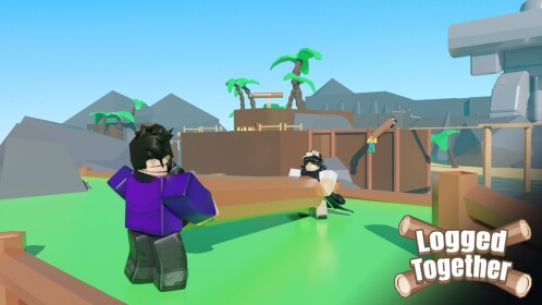 Logged Together [2 Player Obby]
