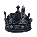 Silver Leather Crown