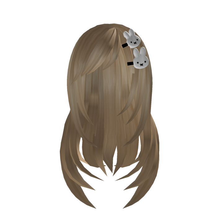♡ kawaii blonde hair w/ bunny clips