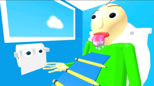 Escape Baldi's Parkour Obby