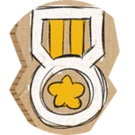 Cardboard Badge