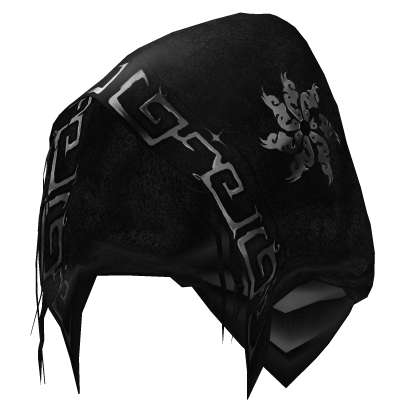 Gaian Sorcerer Distressed Rune Hood Roblox item