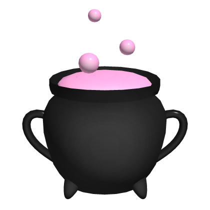 halloween witch soup pink Roblox item