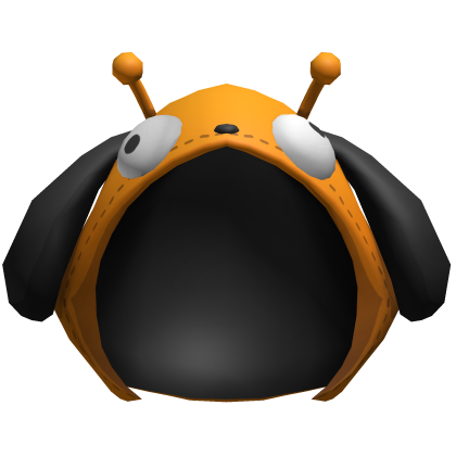 Orange Invader Zim Gir Plush Hood