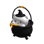  𖹭 : kawaii halloween chiikawa witch cauldron