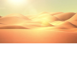 Lonely desert