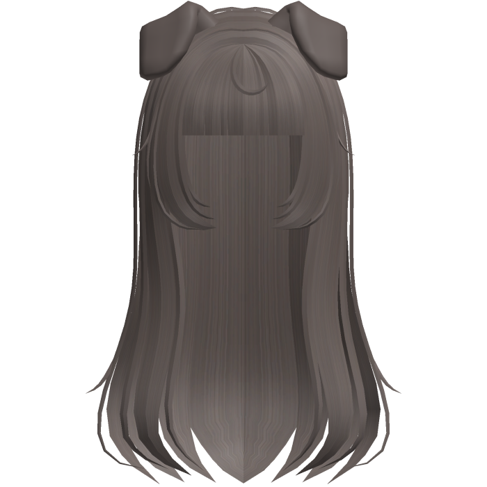 kawaii long soft puppy hair in ash brown