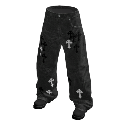 M11! - Baggy Chrome Cross Jeans w/ Btimb boots thumbnail