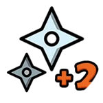 +2 Stars Equipped