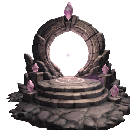 Pink Crystal Portal Made by Zelgraz