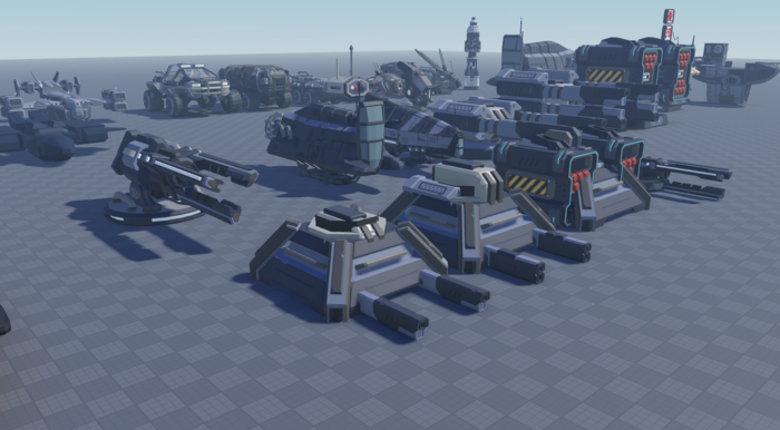 Roblox Sci-Fi Vehicle Asset Pack preview 1