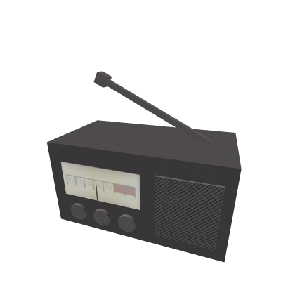 Restored Creepy Corroded Metal Radio 