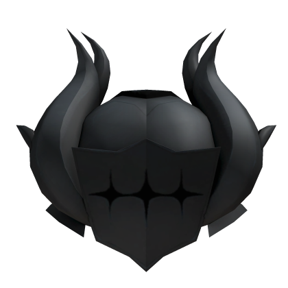 Dark Bustling Knight Helmet