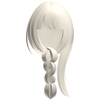 raiden shogun long anime braid blonde Roblox item