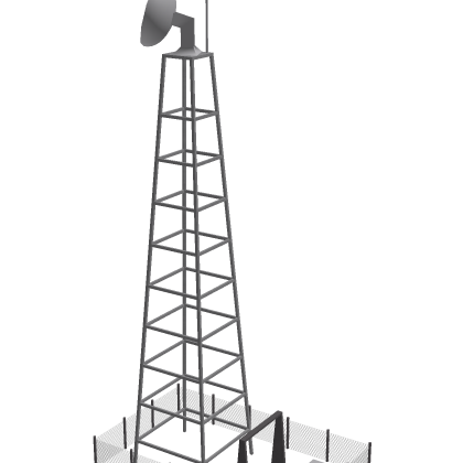 Radar Tower Military Detection Scan Base Army Sold