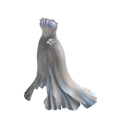 ♾️ Frozen Pearl Shell Dress