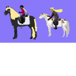 Elli und Liv spielen Apps und Games