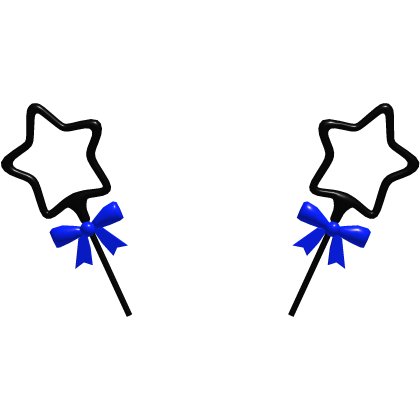 Black/Blue Diwali Sparkler Headband Bows (Addon)