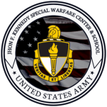 John F Kennedy Special Warfare Center and School.