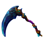Tanzanitie Kopur Fantasy Scythe