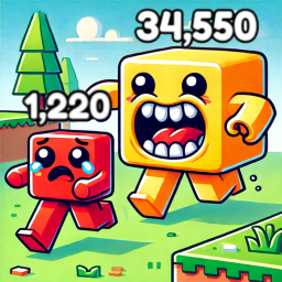 Eat BLOCKS To Grow HUGE [RELEASE]